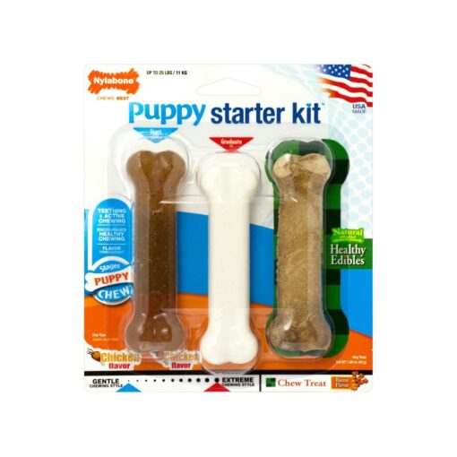 Nylabone Puppy Chew Starter Kit