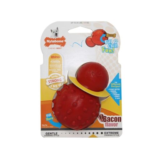 Nylabone Rhino Strong Cone Chew (Bacon)