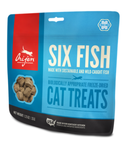 ORIJEN Six Fish Freeze-Dried Cat Treats