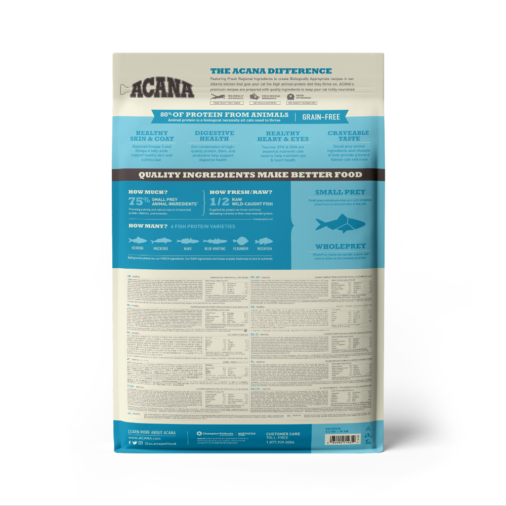 Acana Highest Protein Pacifica Dry Cat Food - Image 2