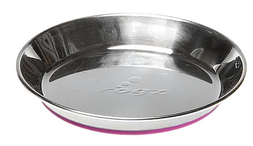 Rogz Cat Bowl - Stainless Steel, Anchovy