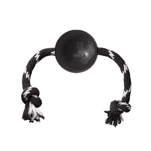 KONG Dog Toy - Extreme, Ball with Rope - Large