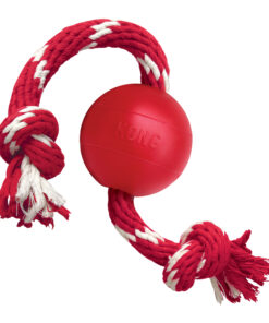KONG Dog Toy - Ball with Rope