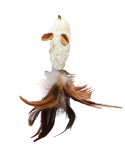 KONG Cat Toy - Feather Mouse Refillable