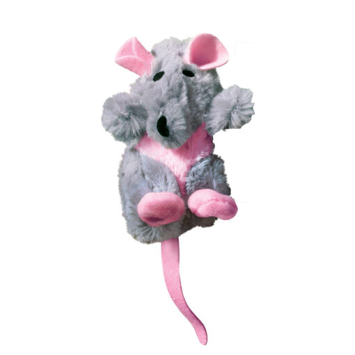 KONG Cat Toy - Rat Refillable Plush Toy