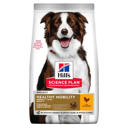 HILL'S SCIENCE PLAN Adult Healthy Mobility Medium Dry Dog Food Chicken