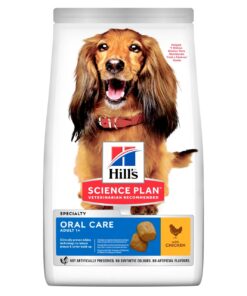 HILL'S SCIENCE PLAN Adult Oral Care Medium Dry Dog Food Chicken Flavour
