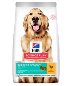 HILL'S SCIENCE PLAN Adult Perfect Weight Large Breed Dry Dog Food Chicken Flavour