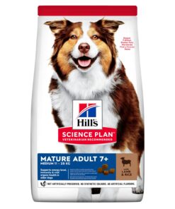 HILL'S SCIENCE PLAN Mature Adult Medium Dry Dog Food Lamb & Rice Flavour