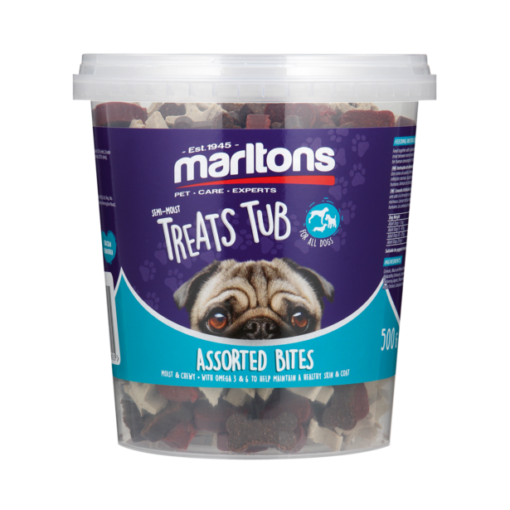 Marltons Semi Moist Assorted Bites Tub