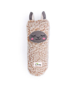 AFP Cat Toy Cat Socks Lama Cuddler Brown