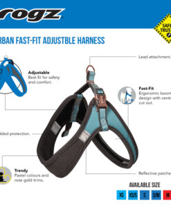 Rogz Dog Urban Adjustable Fast Fit Harness - Image 11