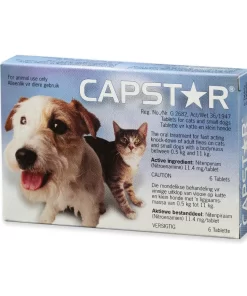 Capstar Flea Tabs Cats and Small Dogs
