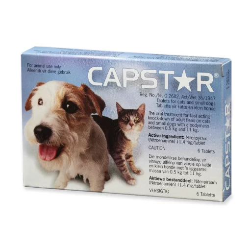 Capstar Flea Tabs Cats and Small Dogs
