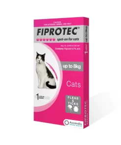 Fiprotec Spot On Cat 10 x 0.5ml Pink