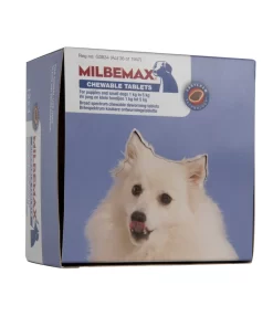 Milbemax Dog Dewormer Chews Puppies and Small Dogs (1-5kg)