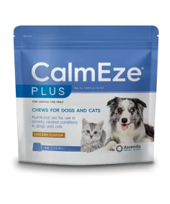 Calmeze Plus Calming Chews For Dogs & Cats Flavoured Pouch of 30
