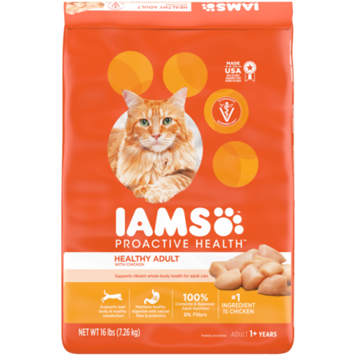 Iams Healthy Adult Original with Chicken Cat Food