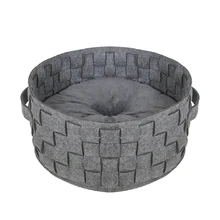 Rosewood Silver Felt & Fur Plaited - Image 3