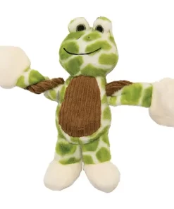 Charming Pets Tuggeez Mini Frog Dog Toy