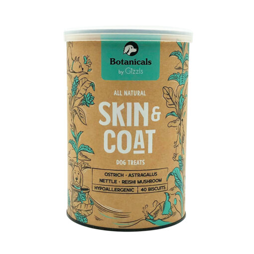 Gizzls Botanicals Dog Treats for Skin & Coat