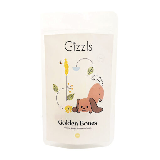 Gizzls Golden Bones Dog Treats (200g)