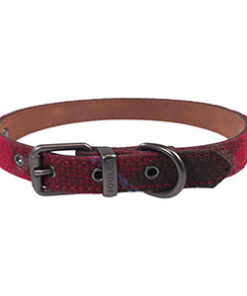 Alternative view of Rosewood Joules Heritage Tweed Leather Dog Collars