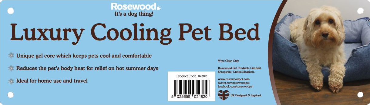 Luxury Cooling Pet Bed 60cm - Image 3