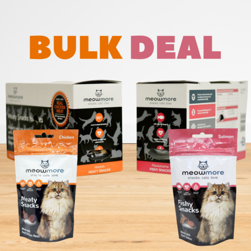 Meow More Cat Snacks Bulk Deal