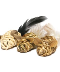 Jolly Moggy Natural Wild Catnip Mini Mice 3pc