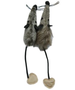 Jolly Moggy Silvervine Plush Mice 2pc