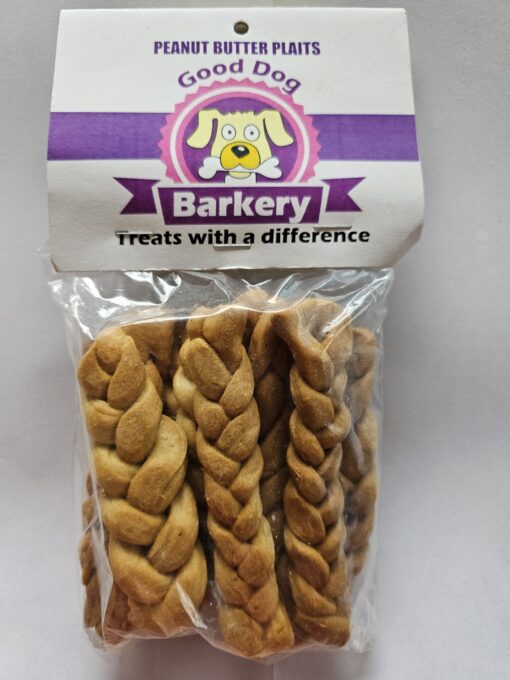 Good Dog Bakery - Peanut Butter Plaits