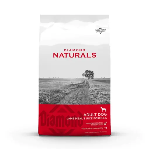 Diamond Naturals Adult Dog Formula - Rich in Lamb & Rice