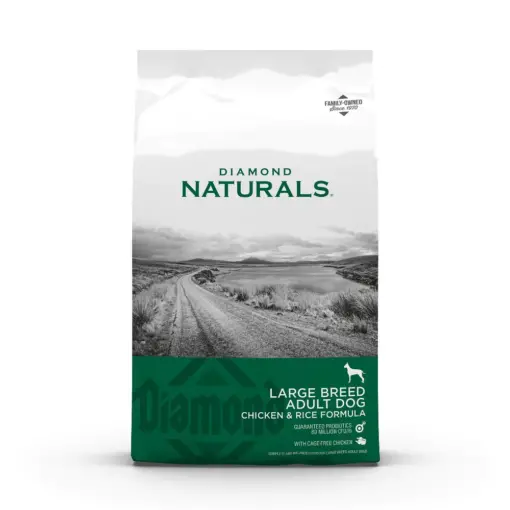 Diamond Naturals Large Breed Adult Dog Formula - Rich in Chicken & Rice