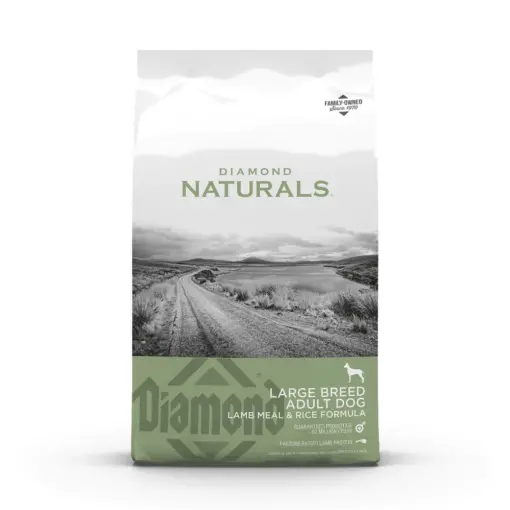 Diamond Naturals Large Breed Adult Dog Formula - Rich in Lamb Meal & Rice