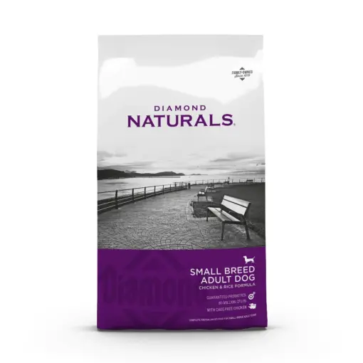 Diamond Naturals Small Breed Adult Dog Formula - Rich in Chicken & Rice