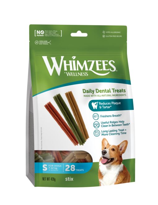 Whimzees Small Stix Value Bag (28pc)
