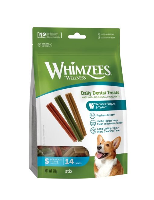 Whimzees Small/Medium Stix Weekly Value Bag