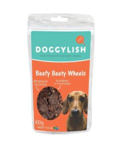Doggylish Beefy Beety Wheels Dog Treats