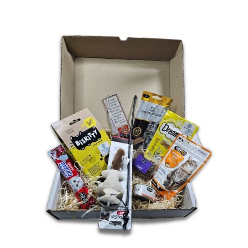 Purrfect Bites Premium Treats Box: Irresistible Snacks for Purrfect Cats + Premium Toy