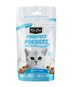 Kit Cat Purrfect Pockets – Dental Care Cat Treats