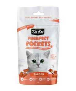 Kit Cat Purrfect Pockets – Salmon Cat Treats