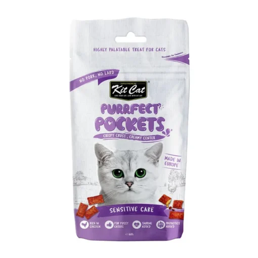 Kit Cat Purrfect Pockets – Sensitive Care Cat Treats