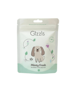 Gizzls Peanut Butter & Mint Dog Treats (100g)