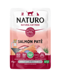 Naturo Adult Salmon Pate Grain Free Wet Cat Food