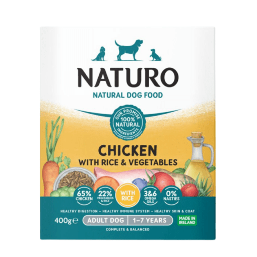 Naturo Chicken with Rice and Vegetables Wet Adult Dog Food