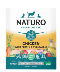 Naturo Grain Free Chicken with Potato and Vegetable Adult Wet Dog Food