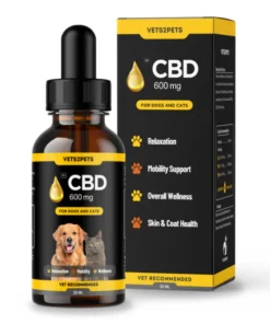 Vets2Pets Premium CBD Oil for Dogs & Cats 30g