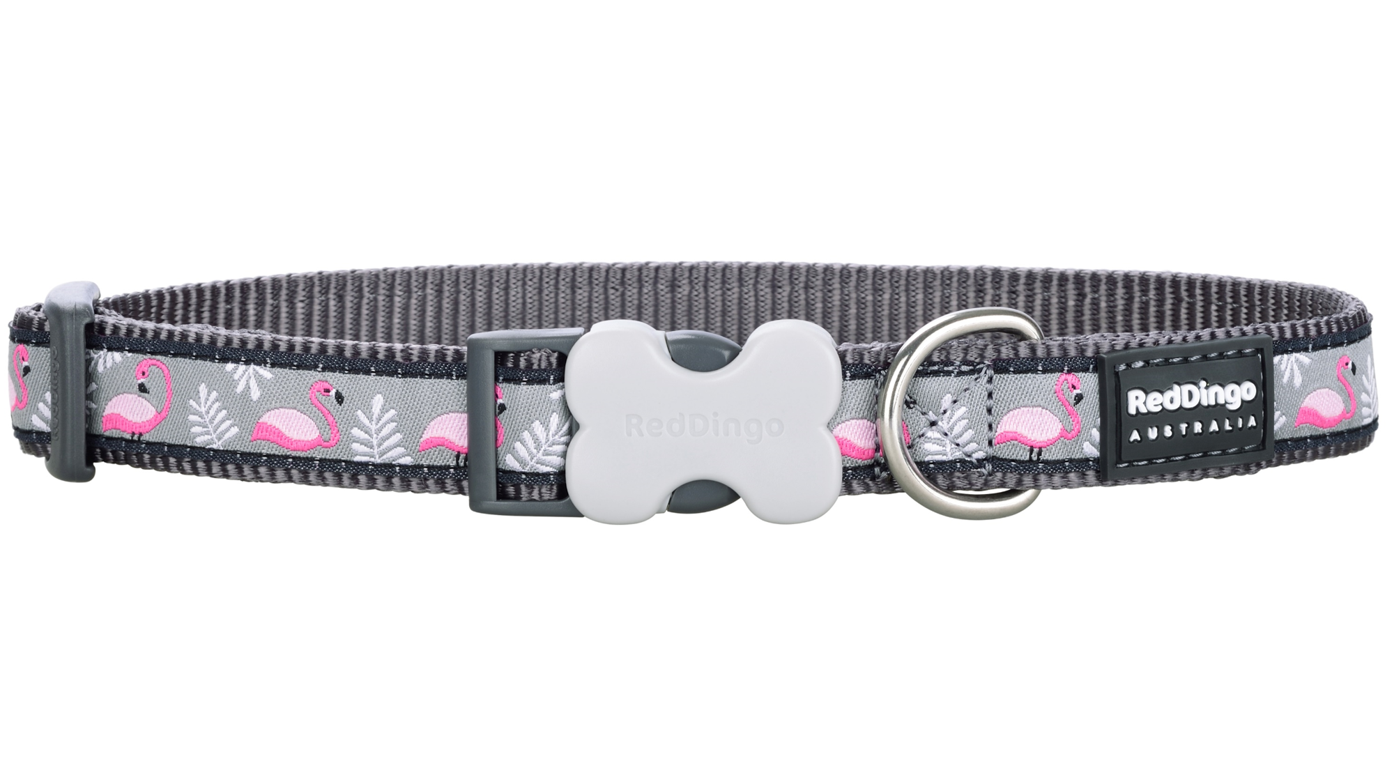 Red Dingo 'Flamingo Cool Grey' Collar - Image 2