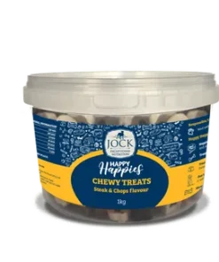 JOCK Happy Happies - Chewy Treats Steak & Chops 1kg x 4